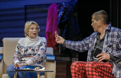 Cцена из «Снежный вальс»