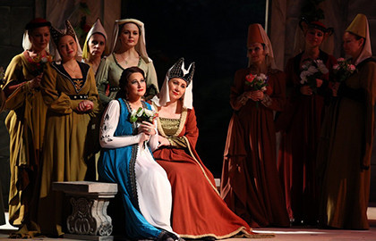 Cцена из «Иоланта»