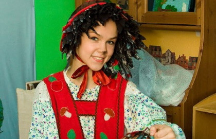 Cцена из «Как Ежиха осень встречала»