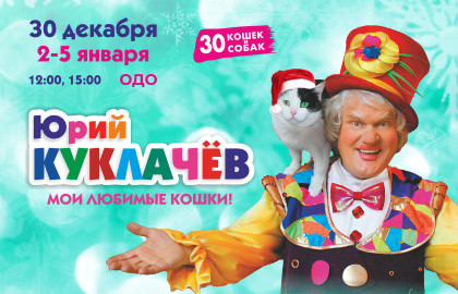 Cцена из «Юрий Куклачев «Мои любимые кошки»»