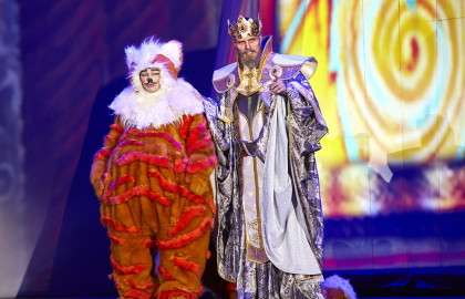 Cцена из «3D Mapping шоу «Черномор»»