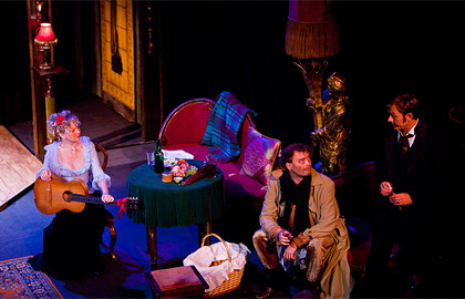 Cцена из «На бойком месте»