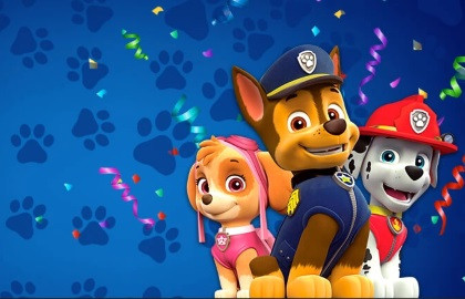 Scene from «Щенки спасатели: Город героев»