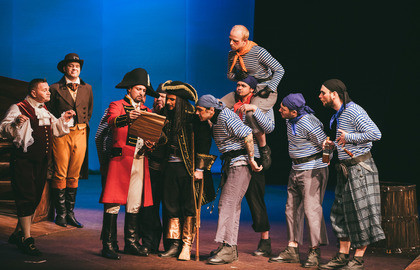 Cцена из «Остров сокровищ»