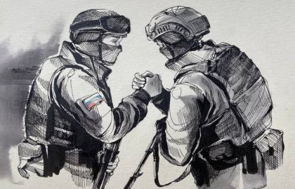 Scene from «Свои»