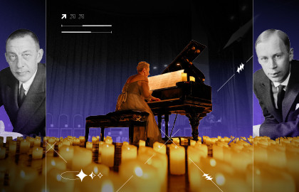 Рахманинов & Прокофьев при свечах