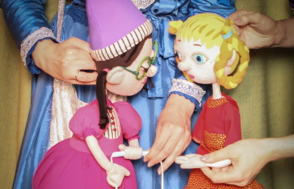 Cцена из «Цветик–Семицветик»