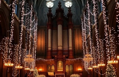 Органное Рождество при свечах