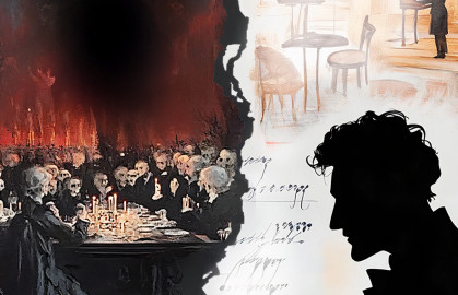 Scene from ««Пир во время чумы» и «Моцарт и Сальери» »