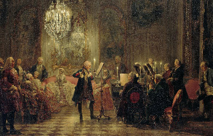 Музыка «Без Забот». Композиторы дворца Сан-Суси