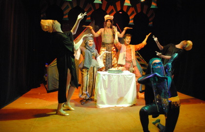 Cцена из «Аладдин и волшебная лампа»