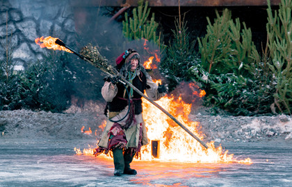 Семейное шоу каскадеров Мастера Панина "Новогодняя сказка"