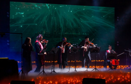 Artfonix. Песочное шоу "Гарри Поттер: музыка магии"