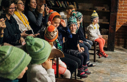 Рождество в домике Петсона