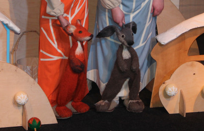 Cцена из «Заюшкина избушка»