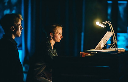 Scene from «Только Бах: орган и саксофон»