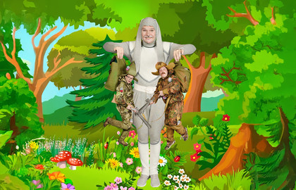 Суперзаяц и браконьеры