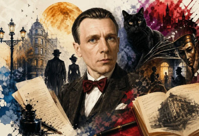 Футуристическое кафе. Куратор и художник Вадим Тараненко
