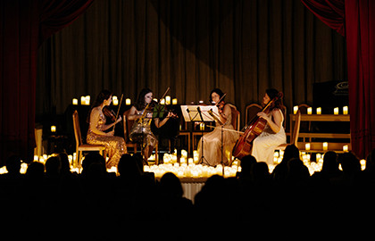 Мировые шедевры классики при свечах