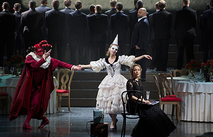 Scene from «Риголетто»