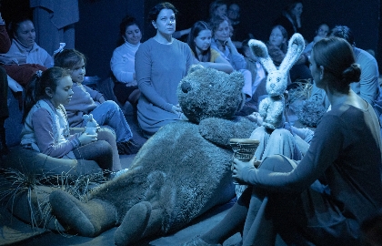 Сказка с закрытыми глазами. Ёжик в тумане