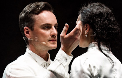 Scene from «Графиня де Ла Фер»