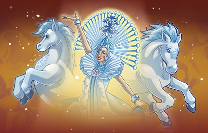 Снежная Королева на льду