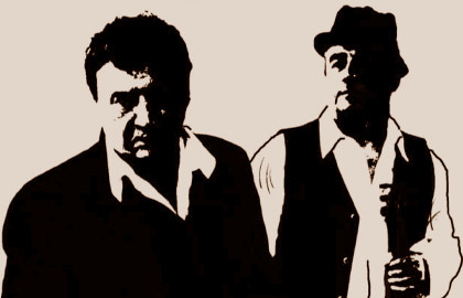 Анатолий Полотно и Федя Карманов