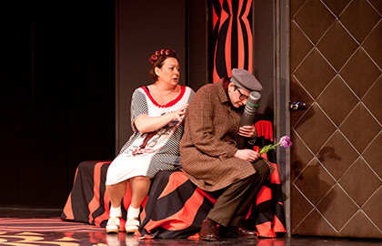 Cцена из «Искуситель»