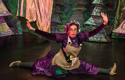 Cцена из «Красная шапочка»