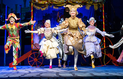 Cцена из «Буратино»