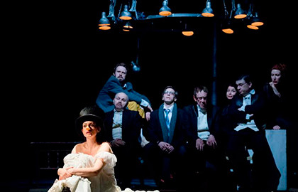 Scene from «Город. Женитьба. Гоголь»