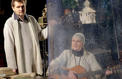 Cцена из «Мелодия на два голоса: Вечер Елены и Александра Михайловых»