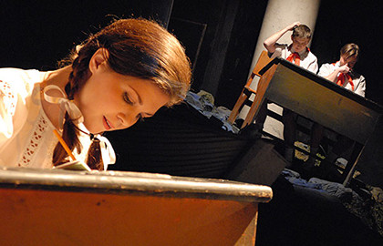 Cцена из «Мазепа»