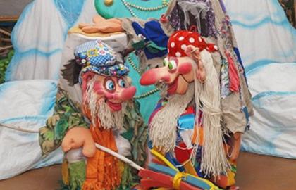 Cцена из «Подарки Деда Мороза»