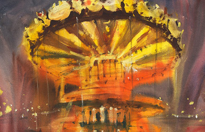 Scene from «Волшебная флейта»