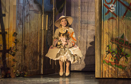 Scene from «Том Сойер»