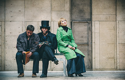 Cцена из «Довлатов. Анекдоты»