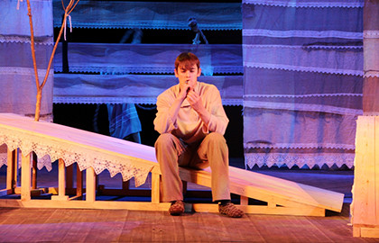 Scene from «Волшебное кольцо»