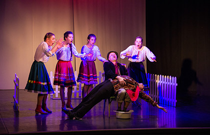 Cцена из «Мечты с поправкою на жизнь»