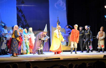 Scene from «Конек-Горбунок»