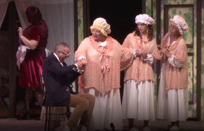 Scene from «Супница, или Кипящие страсти»