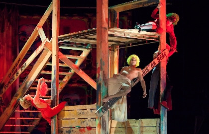 Scene from «Маскарад Маркиза де Сада»