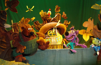 Cцена из «Теремок»