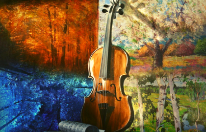 Scene from «Шедевры классики. «Времена года» А. Вивальди»