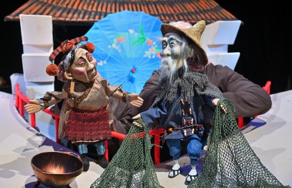 Scene from «Дракон и золотая черепаха»