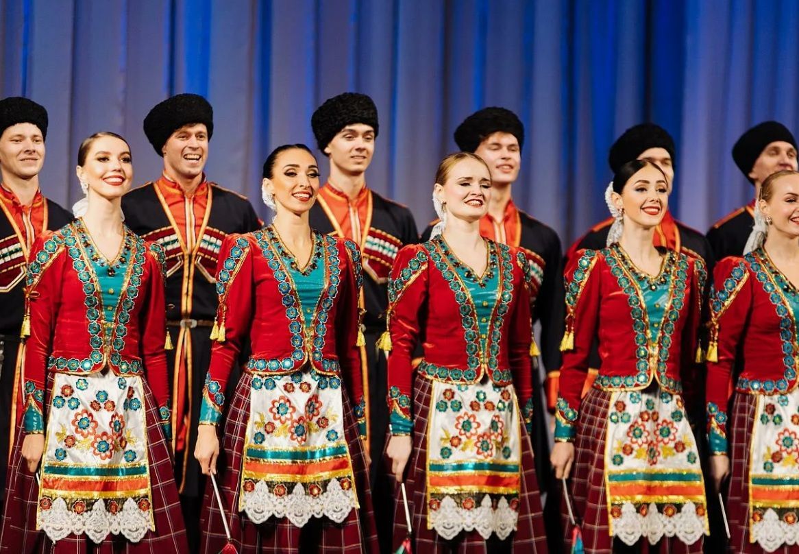 Концерт к 80-летию со дня рождения Н.В.Кубаря. ГКАТиП Кубанская казачья вольница им.Н.В.Кубаря