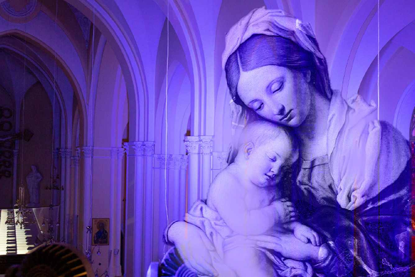 Ave Maria. Орган, вокал, скрипка