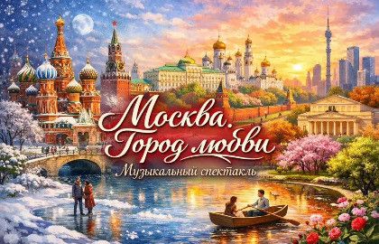 Афиша: Москва. Город любви в Москве 22 августа 2026
