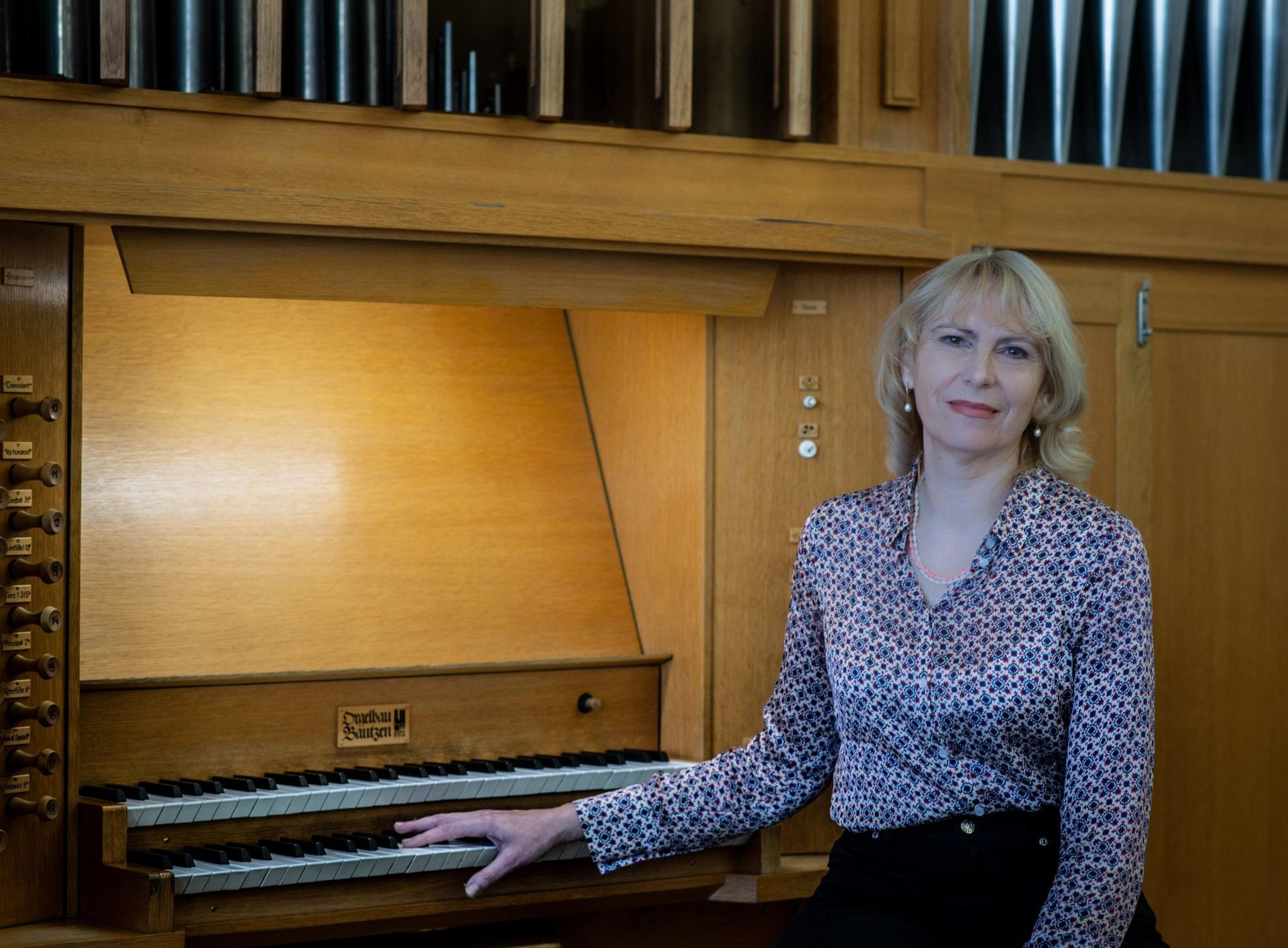 Органный вечер в соборе. Елена Бурундуковская